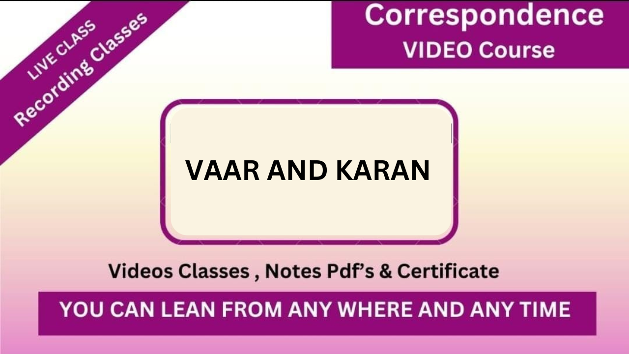 Vaar and Karan