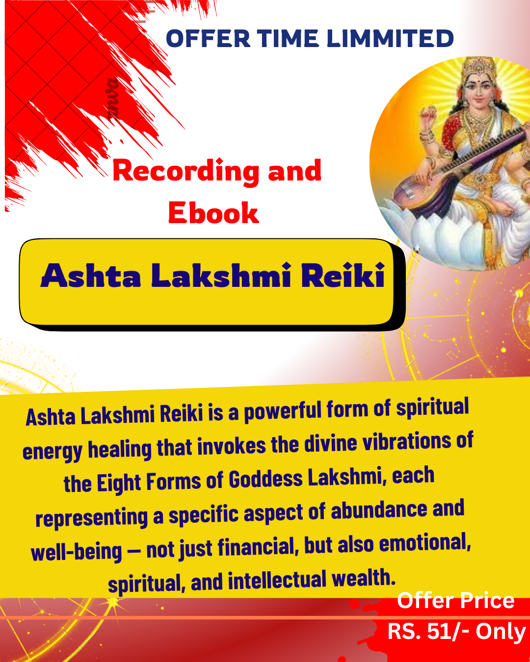 Ashta Lakshmi Reiki – Divine Energy of Eight Lakshmis